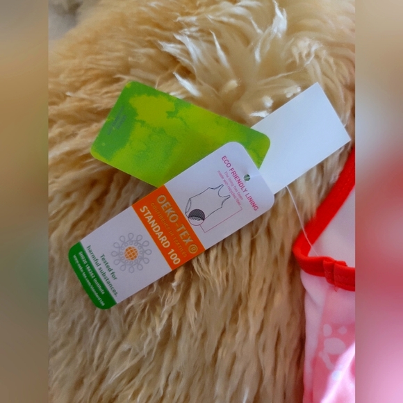 Disney Stitch Girl's One Piece Swimsuit Light Pink Tie Dyed Size M(7/8)NWT - Picture 12 of 16